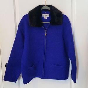 Vintage Lisa International Wool Jacket